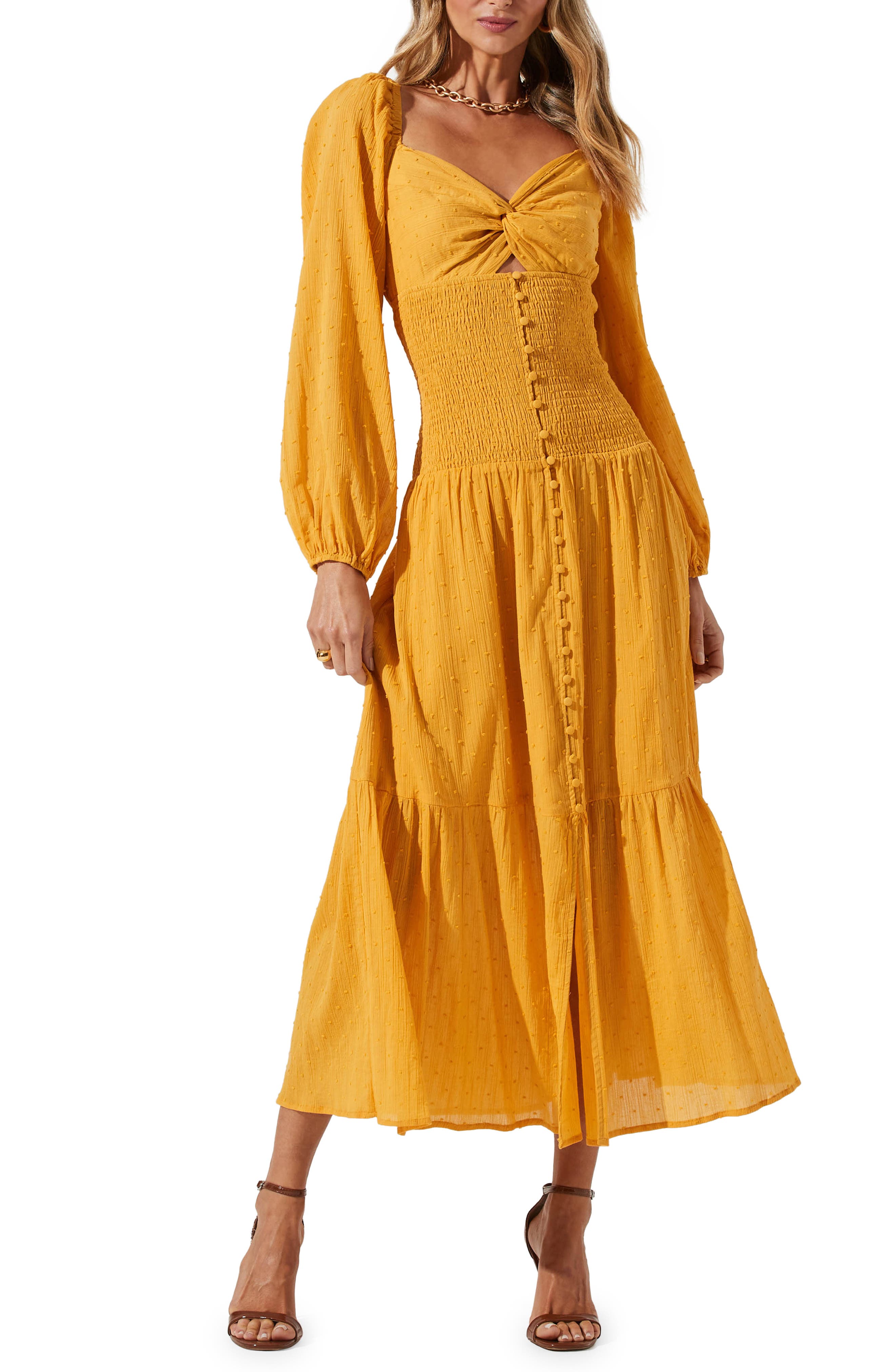 Yellow Casual Dresses for Women | Nordstrom